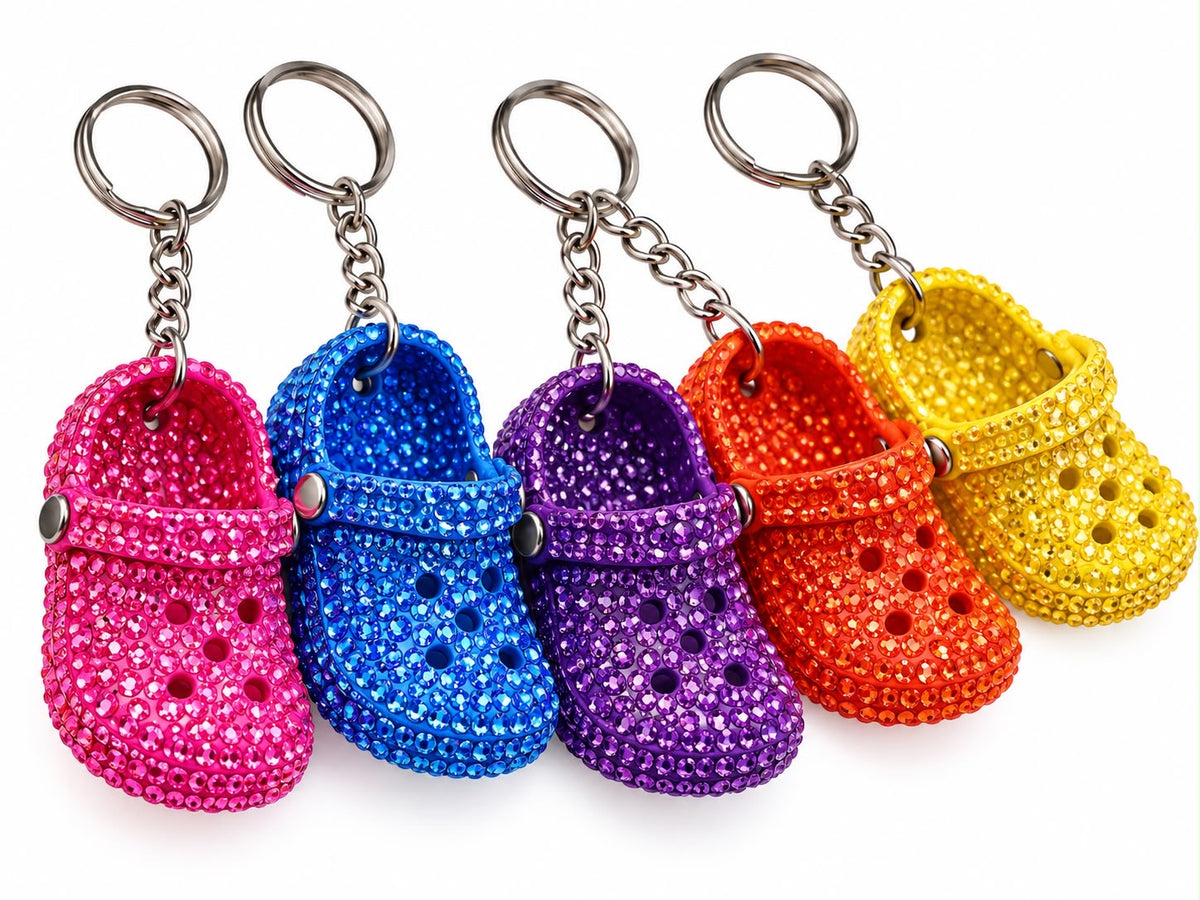 Croc Charm Keyring