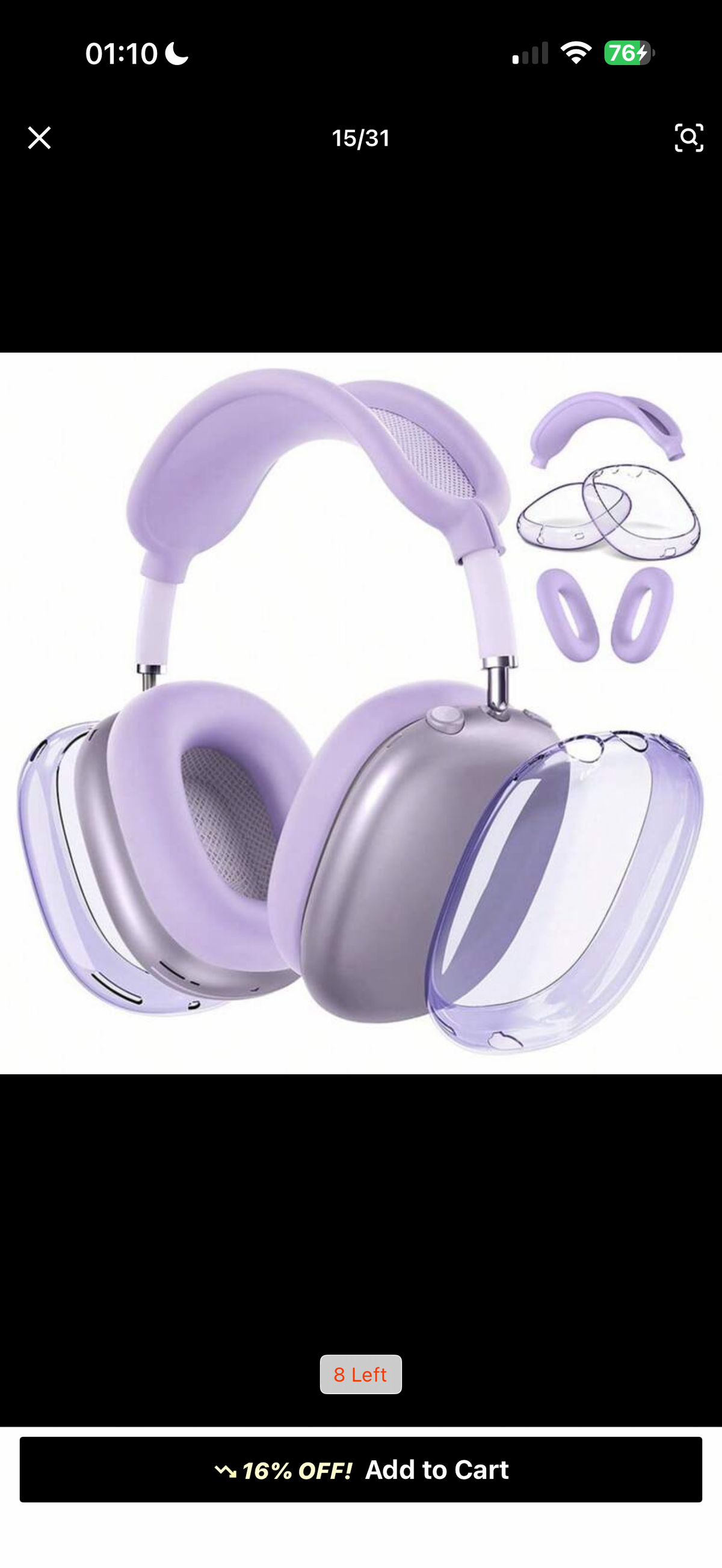 Boujiee AirPod Max Covers
